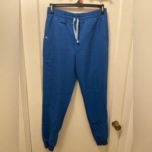 Women’s M Figs Zamora Jogger Scrub Pants Royal Blue
